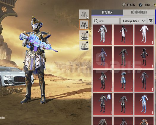 Kum Eldivenli Firavun 5 lvl 3 m4 max