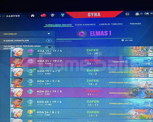 ELMAS HESAP ELLE KASILMIŞŞ 2.60KDA