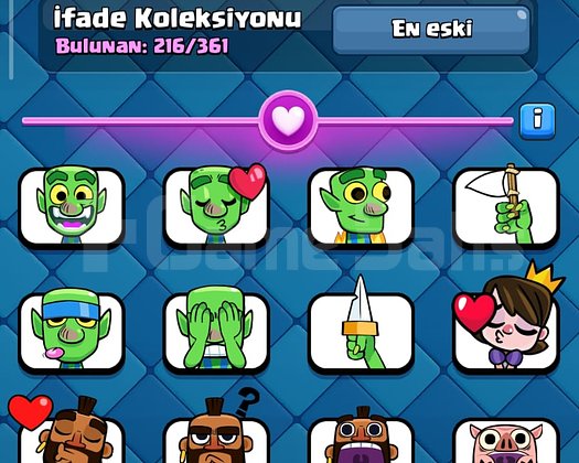 Sitede tek 85 LVL-60 Maks-40 Evrim-216 Emoji-Klanl