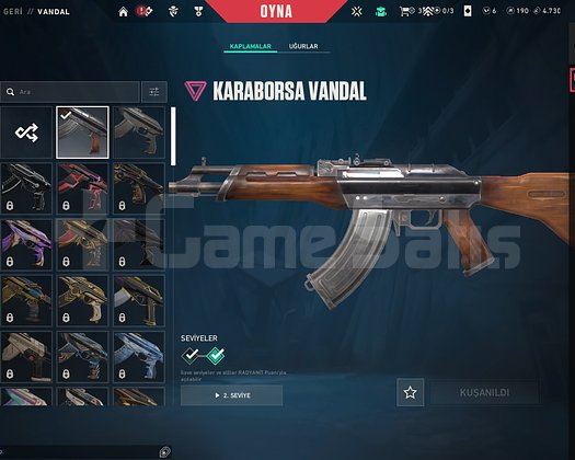 YÜCELİK 1 94 KP 1 SKİNLİ FRESH HESAP