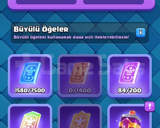 Clash Royale ilk hesaplardan