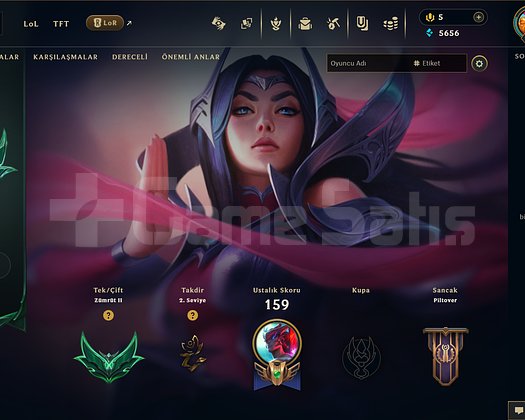 ZÜMRÜT 2 72 LVL TR RANK KASMALIK