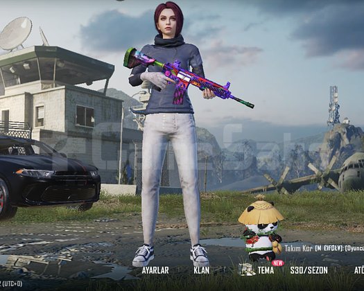 BUZ 6 MASKARA 4 SPOR ARABALI ÖZEL EMOJİLİ HESAP