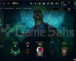 TR ZÜMRÜT 2 72 LVL 31 SKINLI RANK KASMALIK HESAP
