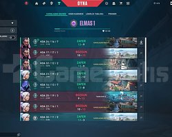 TR - ELMAS 1 - HIGH MMR - MAIL DEĞİŞEN!