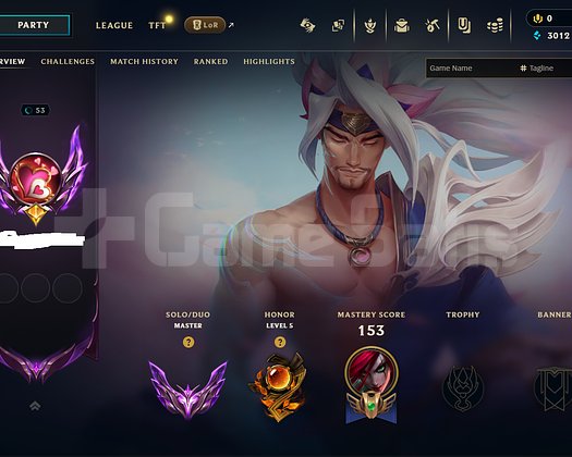 LOL WEST MASTER 99LP 61WR HANDMADE HESAP