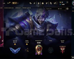 296 level diamond 4 hesap arcane jinx 81 skinli