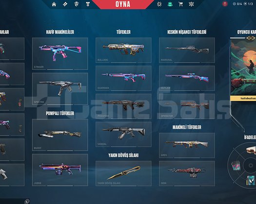 Mail Garantili + Mainlemelik Hesap Sınırlı Skin !!