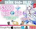EU | MR55 Skirk + 53000 Köken + 103+60 Fates