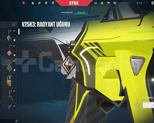 V25 RADİANT PEAK,PREMİERE ŞAMPİYONU DOPDOLU HESAP