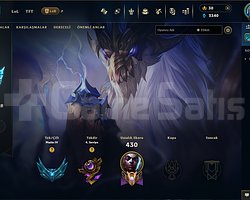 Yüksek Win Rateli FULL+FULL PLAT LOL HESABI