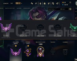 Lol master 140 lp satılık hesap GM görmüş!!