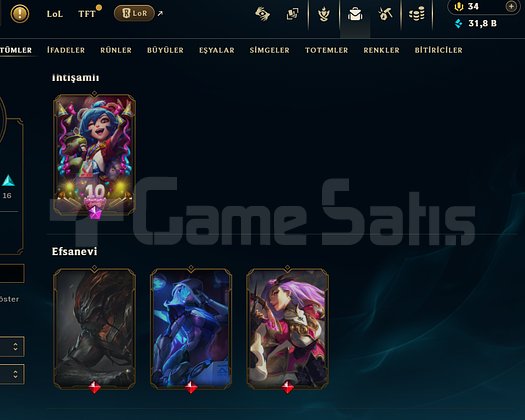 TR / PLAT 1 / 133 LEVEL FULL ŞAMPİYON TEMİZ HESAP