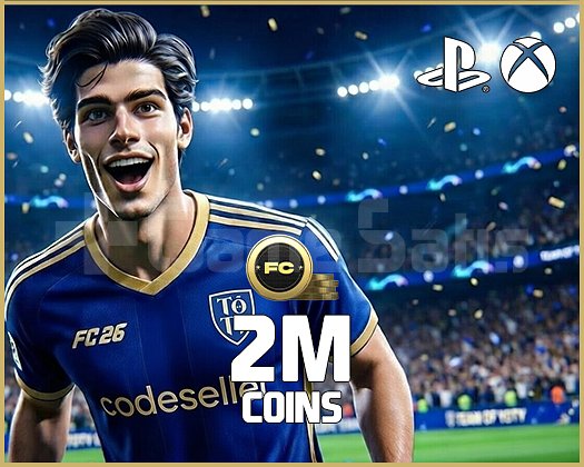 2M COINS / PS & XBOX / COMFORT TRADE