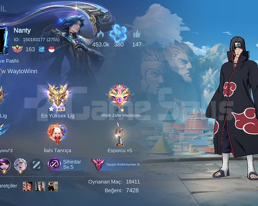 MLBB Julian Naruto Legends Lunox