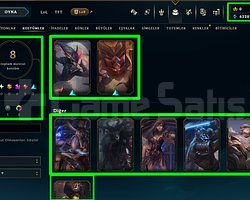 TR + 50 LVL + 8 KOSTÜM + 73 HERO +GOLD 3 + MAİL!