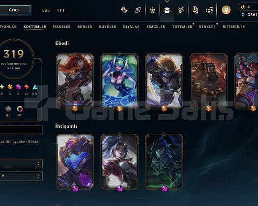 EUW 319 SKIN HESAP