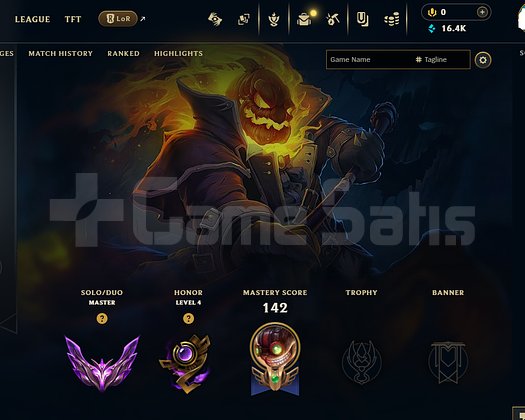 EUW MASTER LOL HESABI