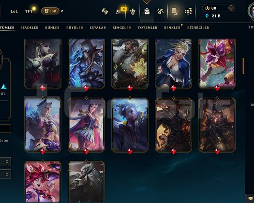 289 LVL + 101 KOSTÜM + 172 HERO + 21K ÖZ + MAİL!