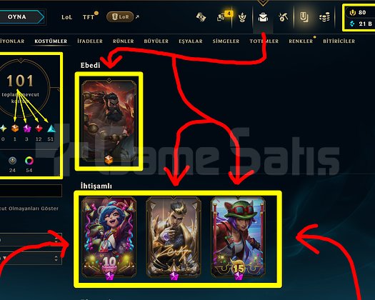 289 LVL + 101 KOSTÜM + 172 HERO + 21K ÖZ + MAİL!