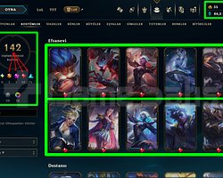 EUW + 421 LEVEL + 142 KOSTÜM + GOLD 4 + MAİL!