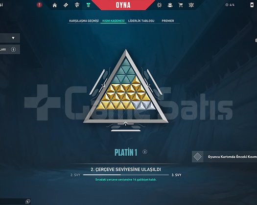 PLATİN 2 HESAP MAIL DEĞİŞENLİ SKİNLİ TEMİZ HESAP