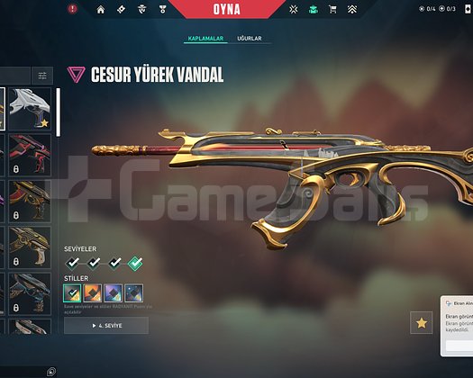 2 bıcak 2 vandal 1 phantom 1 sherif 1ghost 1 spec