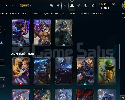 TR zümrüt hesap yüksek MMR 65wr