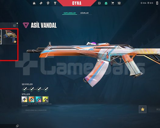 75 SEVİYE + YELPAZE BIÇAK + 2 VANDAL + YAĞMACI!