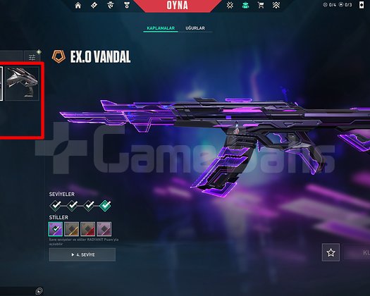104 SEVİYE + EX.0 + 2 VANDAL + 2 BIÇAK / MAİL!