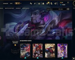 EUW 30 LEVEL 5 SKINLI MAINLIK HANDMADE