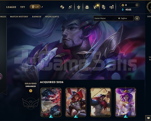 EUW 30 LEVEL 5 SKINLI MAINLIK HANDMADE
