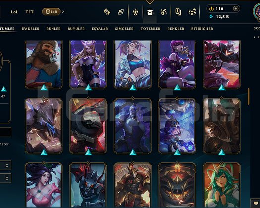 291 LEVEL / 103 SKİN / FUL HERO +MAİL +TELEFON