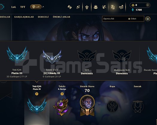 EUW PLAT 3 - 14 KOSTÜM
