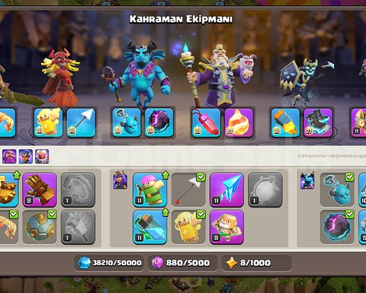 TH17 | 190 SEVİYE | 6.5K TAŞ! | FIRSAT HESABI!!!