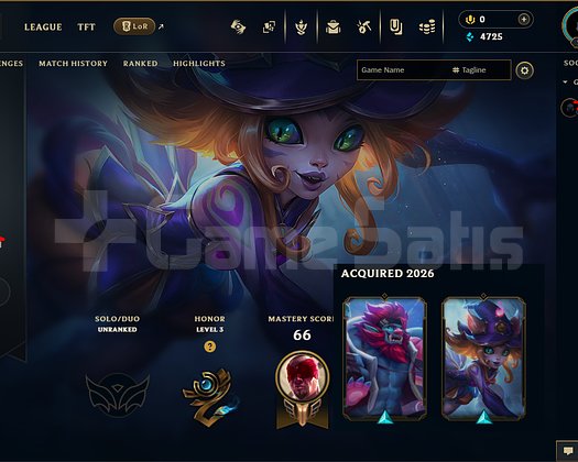EUW 27 LEVEL HANDMADE 2 SKIN NEEKO TRUNDLE