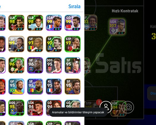 Pes hesabı satıyorum