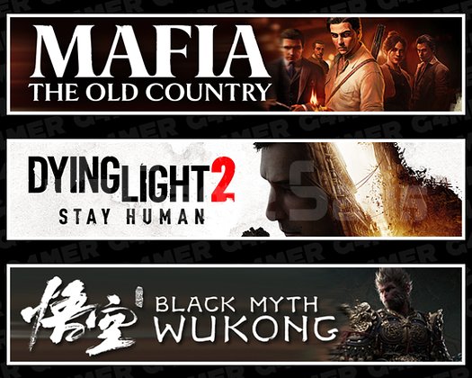 Mafia + Dying Light 2 + Black Myth Wukong
