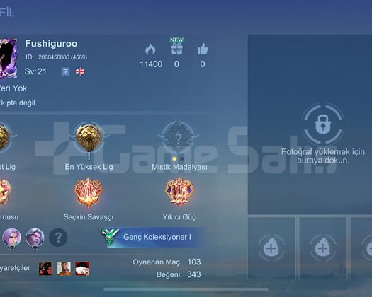 Satılıkk temiz smurf hesap