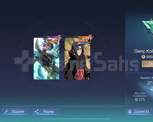 Satılıkk temiz smurf hesap
