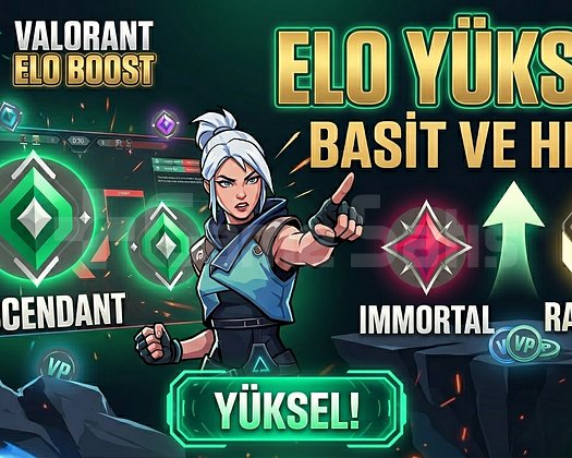 hızlı ve güvenli Valorant Eloboost