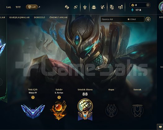 EUW DIAMOND 4 57WR 17K MAVİÖZ 17 KOSTÜM