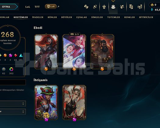 662 LVL 268 KOSTÜM + VALO + TFT