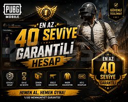 En Az 40 Seviye Garantili