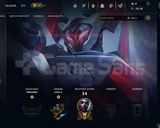 TR Unranked | 6 Kostüm - 12K Mö | LoL Hesap