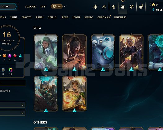 TR Gold 4 | 16 Kostüm - 56 Hero | LoL Hesap