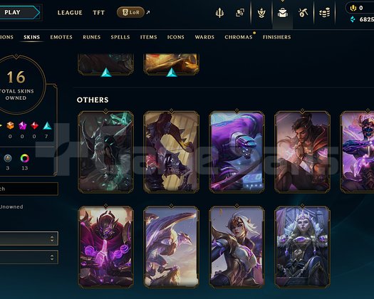 TR Gold 4 | 16 Kostüm - 56 Hero | LoL Hesap