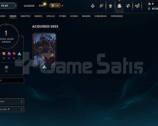 TR Unranked | 1 Kostüm - 23 Hero | LoL Hesap