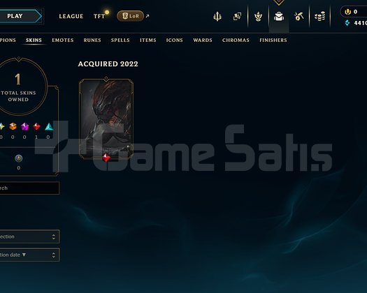 TR Unranked | 1 Kostüm - 20 Hero | LoL Hesap
