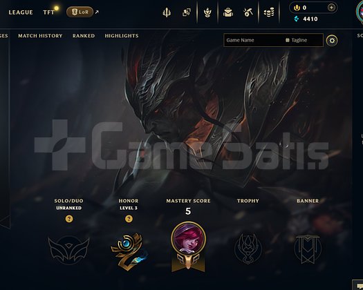 TR Unranked | 1 Kostüm - 20 Hero | LoL Hesap